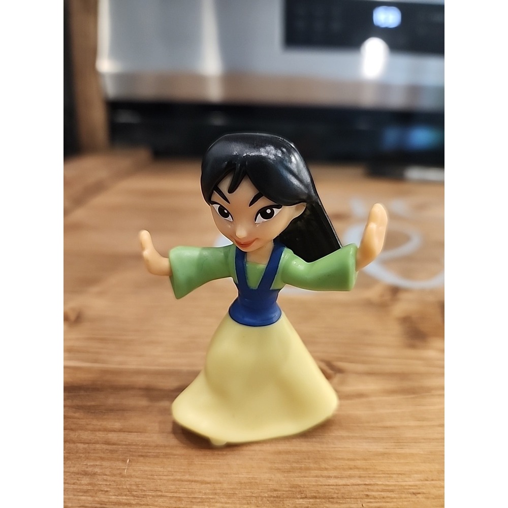 DISNEY MULAN 3" ACTION Figure Cake‎ Topper Toy.